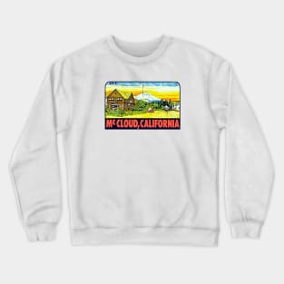 1960s McCloud California Crewneck Sweatshirt